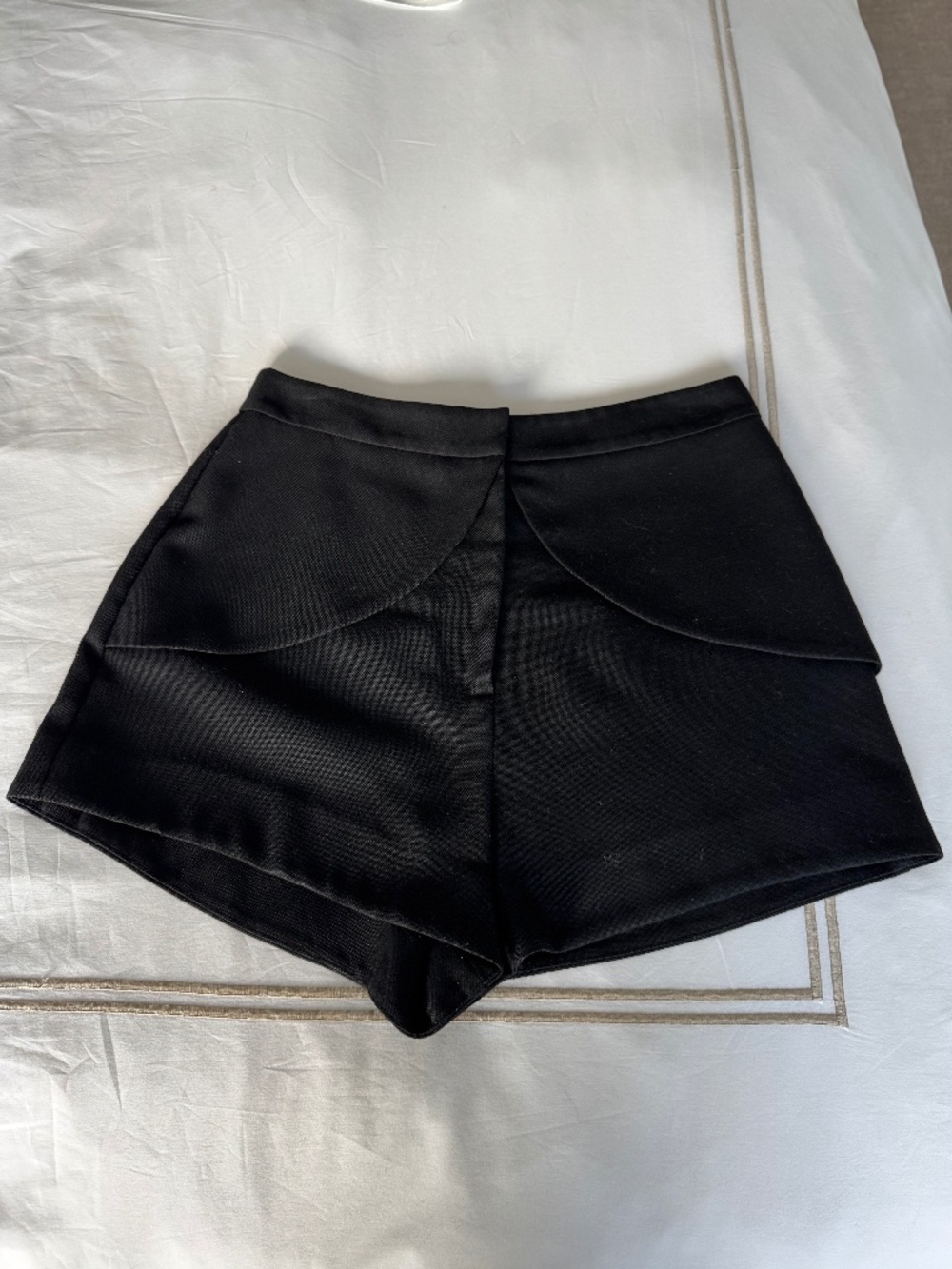 Alexis Black Skort in linen size M